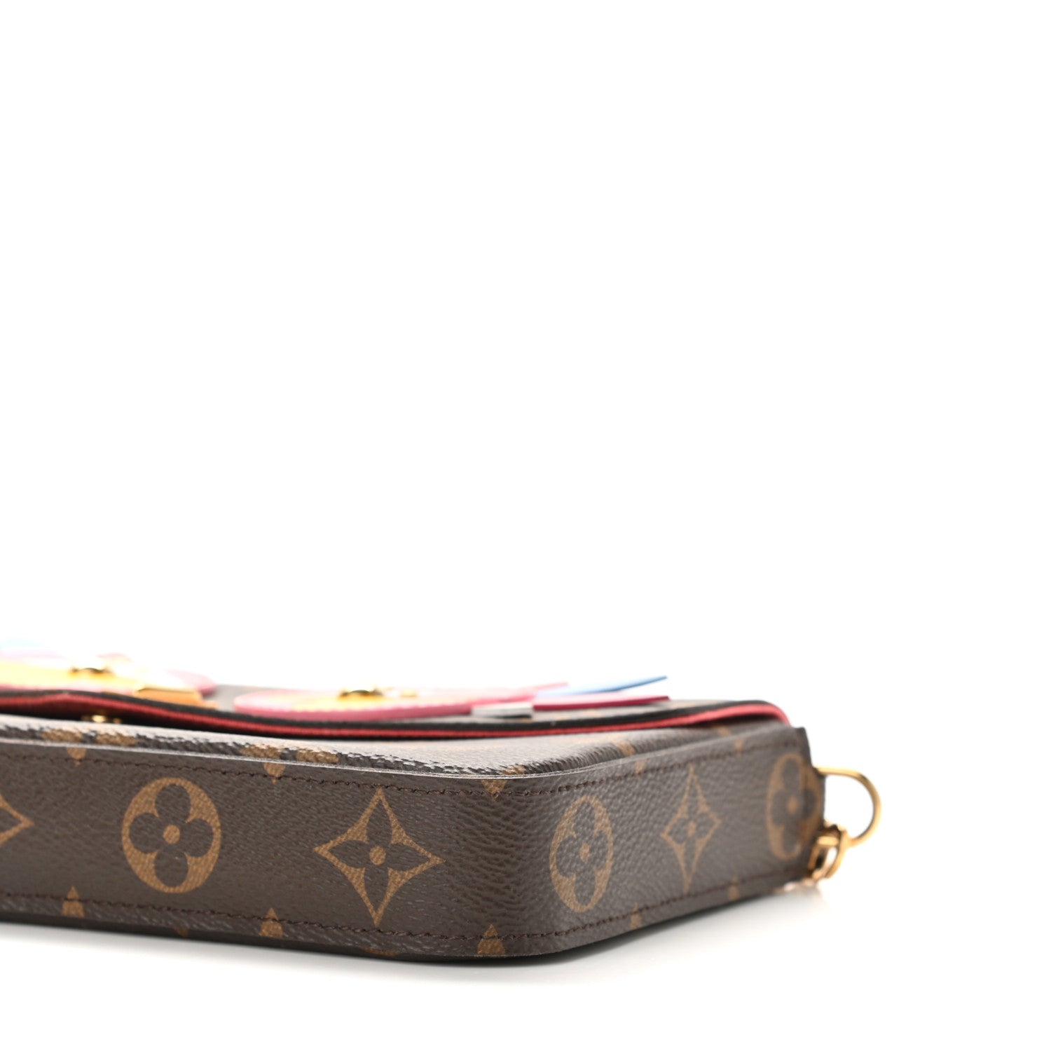 Louis Vuitton Monogram Lovely Birds Pochette Felicie Chain Wallet 10 of 10