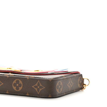 Louis Vuitton Monogram Lovely Birds Pochette Felicie Chain Wallet 10 of 10