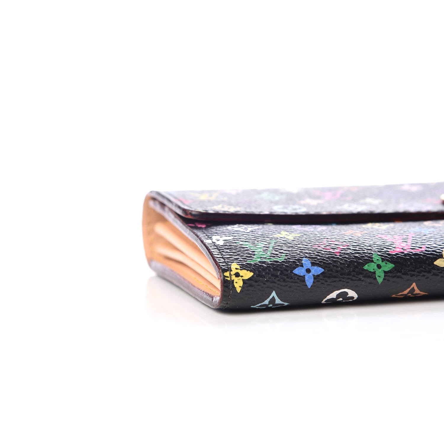 Louis Vuitton Monogram Multicolor Sarah Wallet Black Grenade 8 of 11