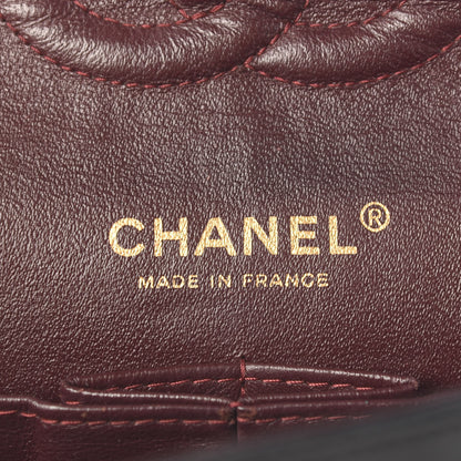 Chanel Lambskin Quilted Medium Double Flap Black 6 of 10