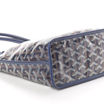 Goyard Goyardine Reversible Mini Anjou Navy 10 of 18