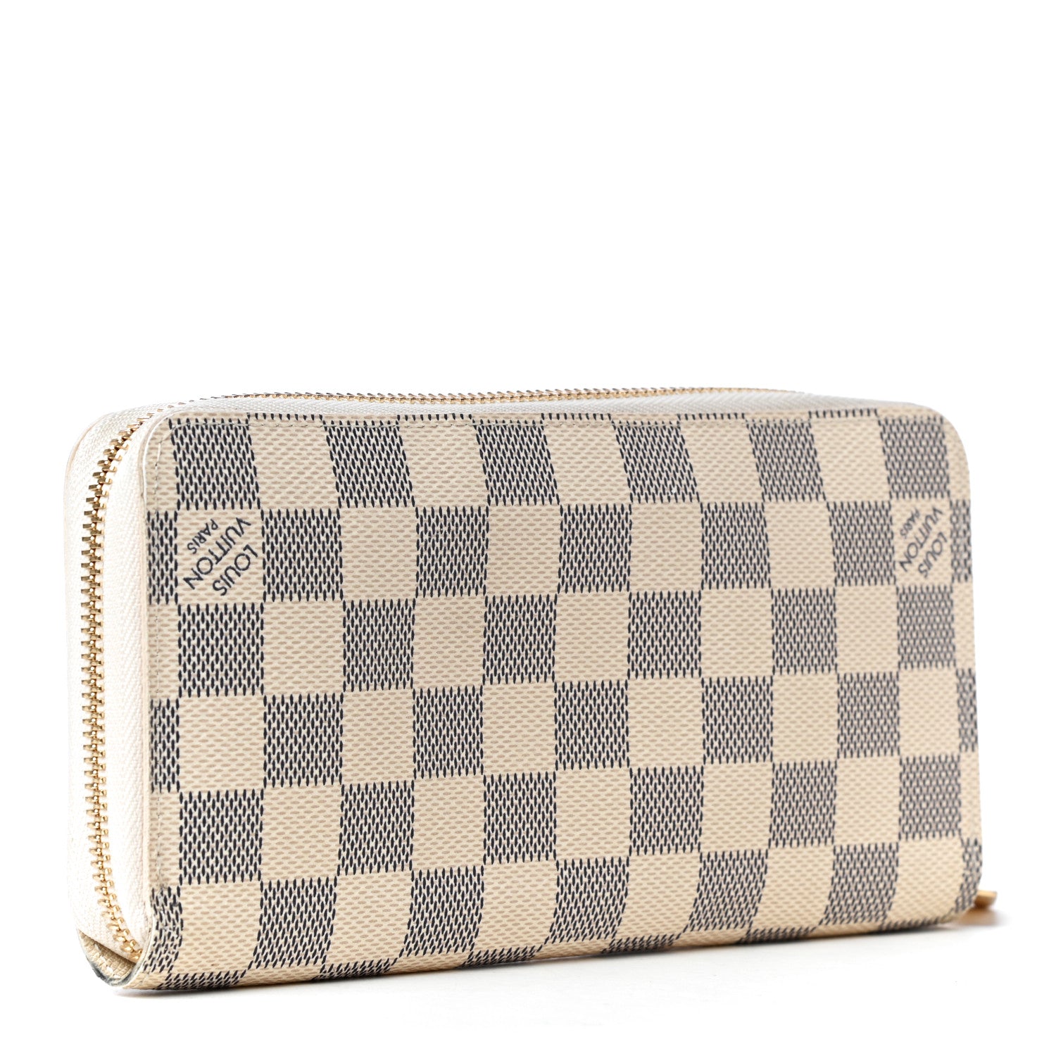Louis Vuitton Damier Azur Zippy Wallet 2 of 4