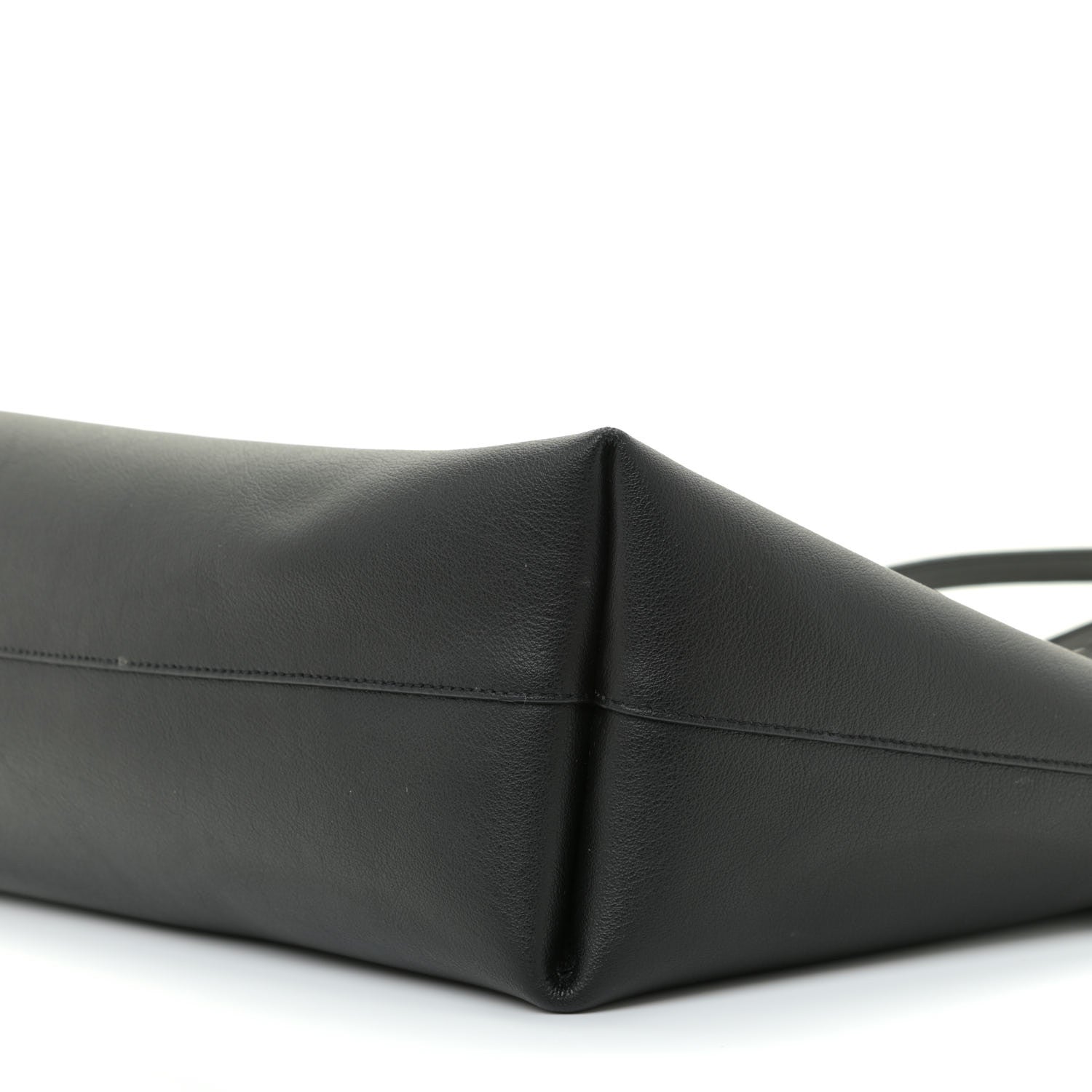 Saint Laurent Calfskin Large Shopping Tote Black 6 of 14