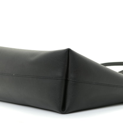 Saint Laurent Calfskin Large Shopping Tote Black 6 of 14
