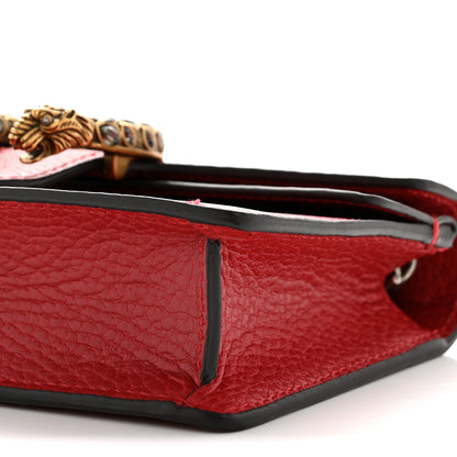 Gucci Calfskin Super Mini Dionysus Shoulder Bag Hibiscus Red 9 of 11