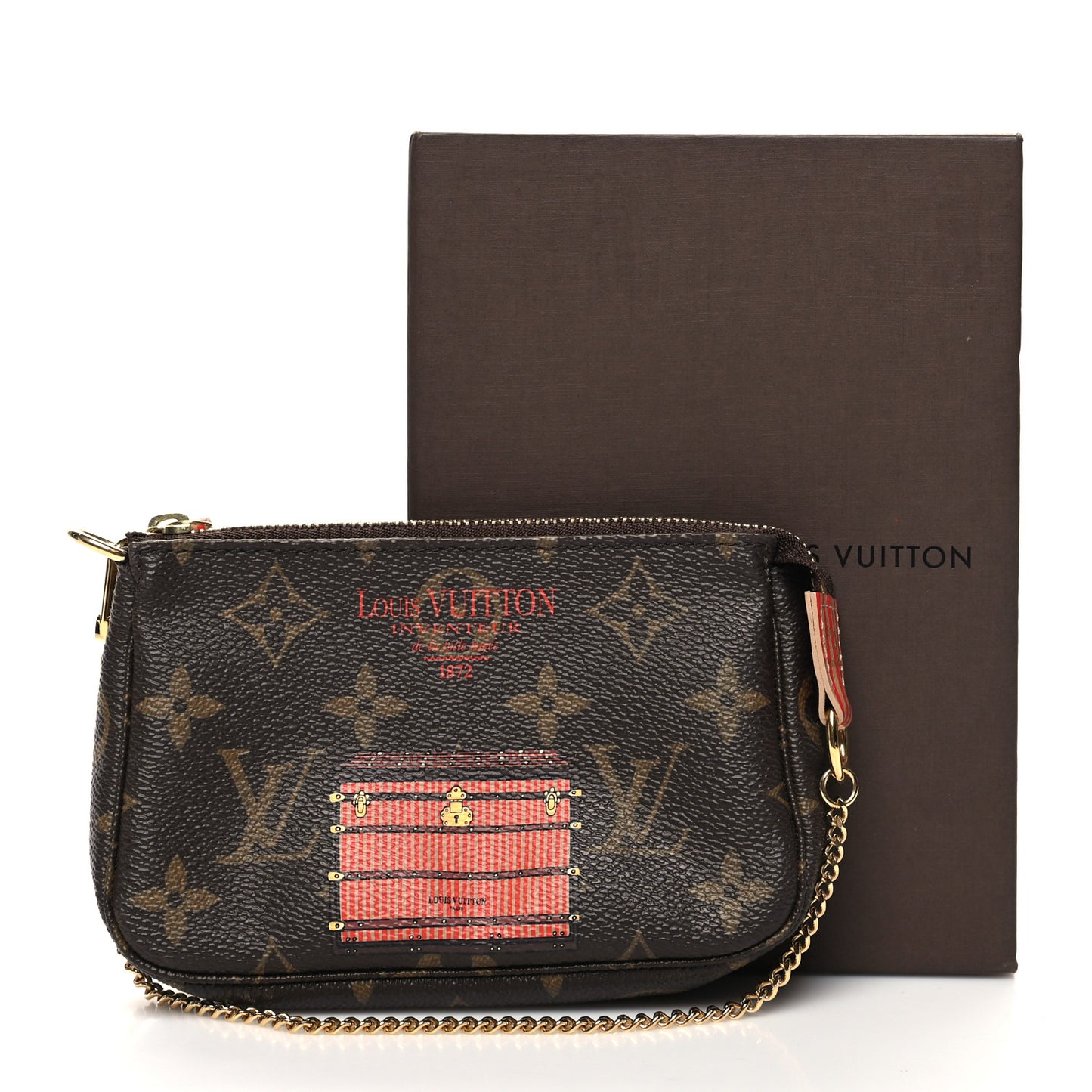 Monogram Trunks and Locks Mini Pochette Accessories