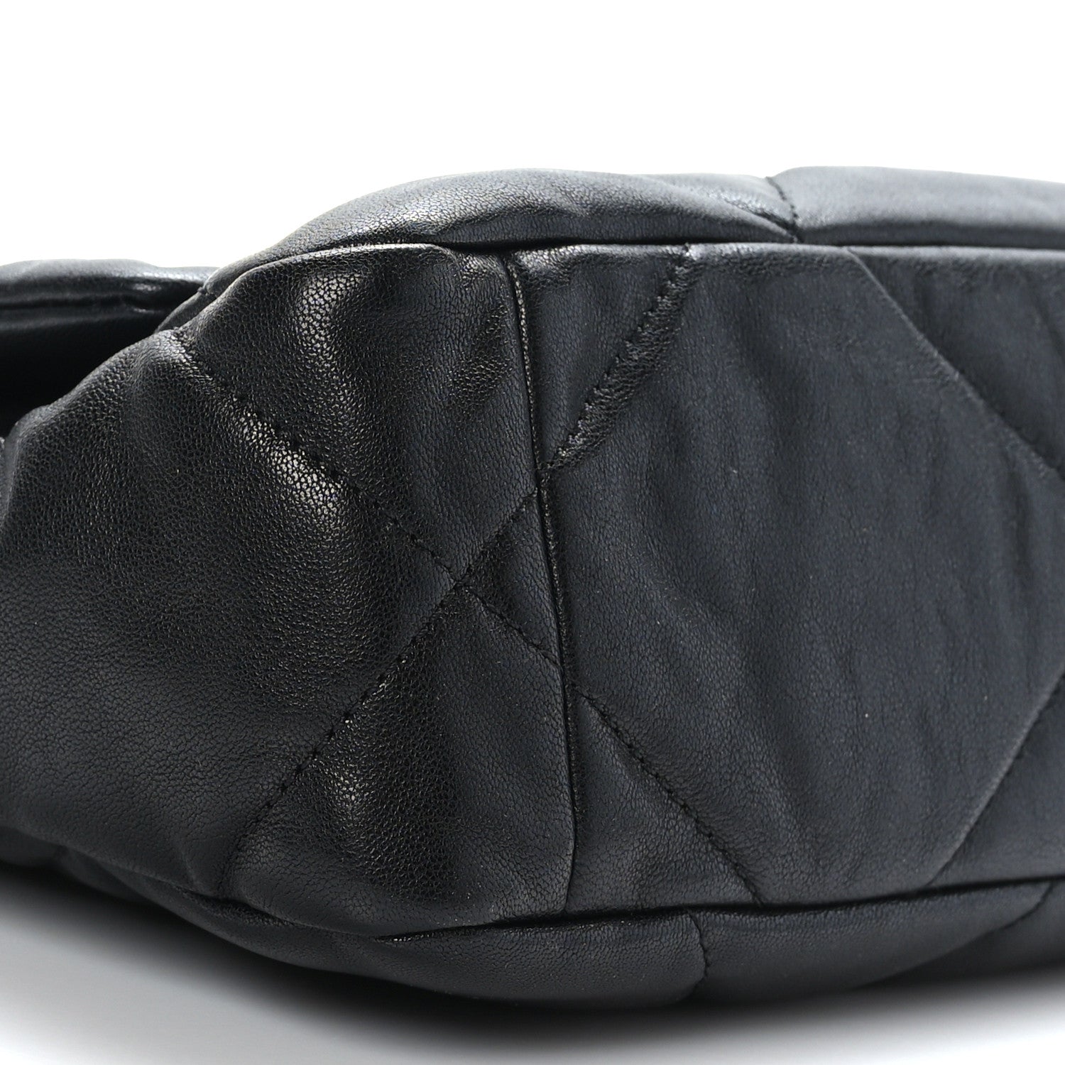 Chanel Lambskin Quilted Medium Chanel 19 Flap Black 8 of 9
