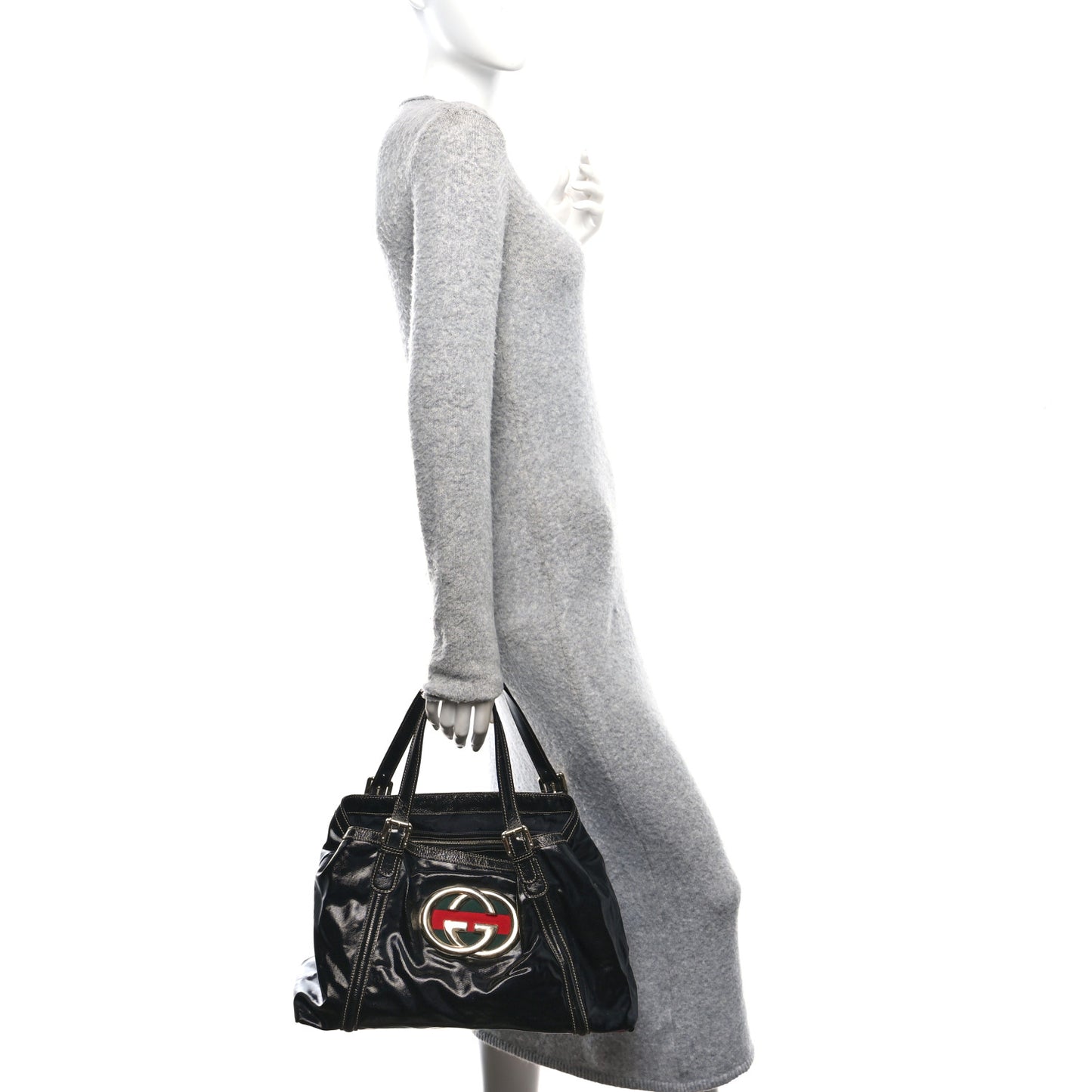 Dialux Medium Britt Tote Black
