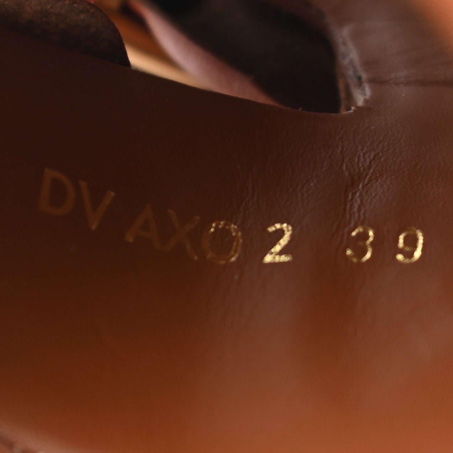 Calfskin Atelier 03 Rose Edition Double Buckle Slide Sandals 39 Cuoio