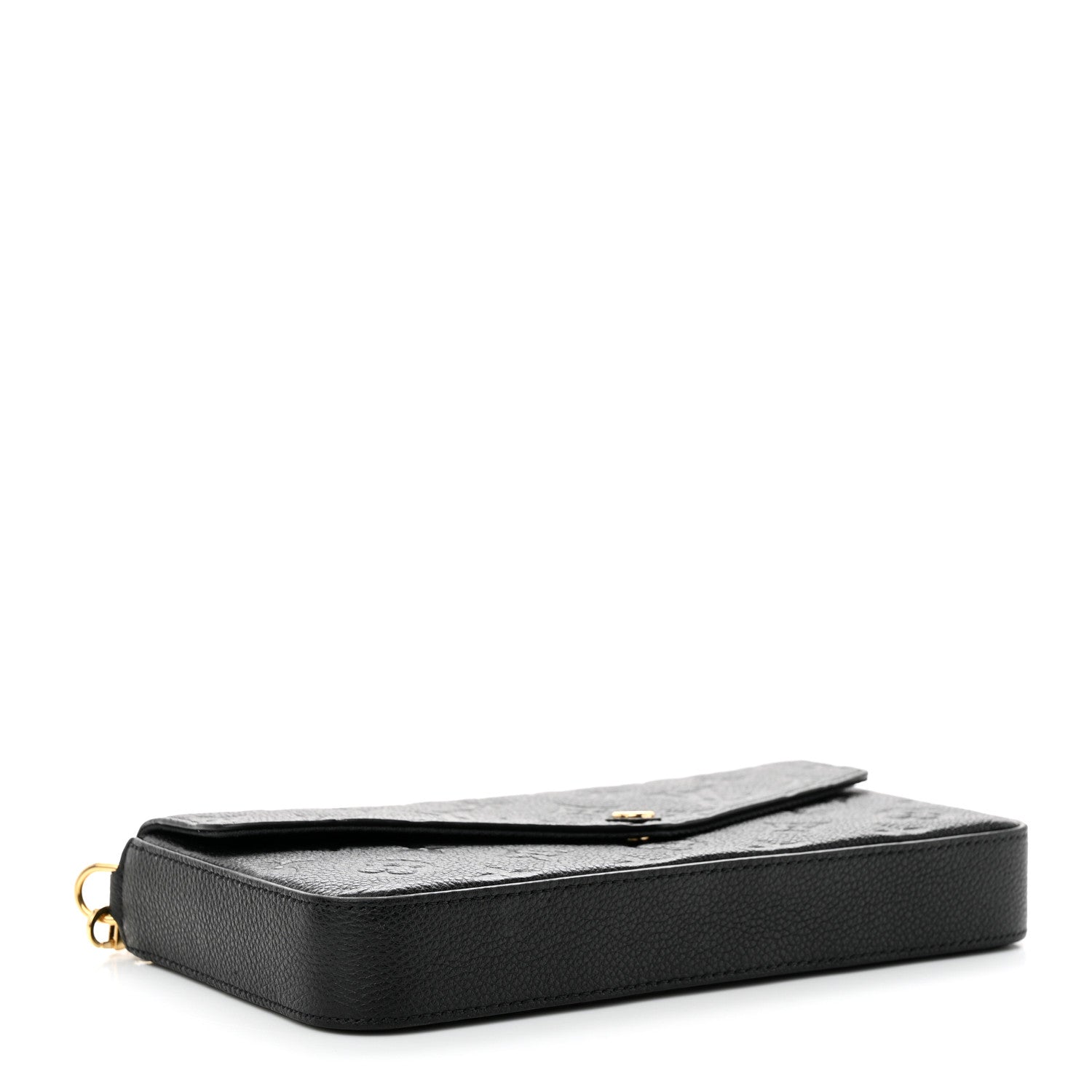 Louis Vuitton Empreinte Pochette Felicie Chain Wallet Black 5 of 13