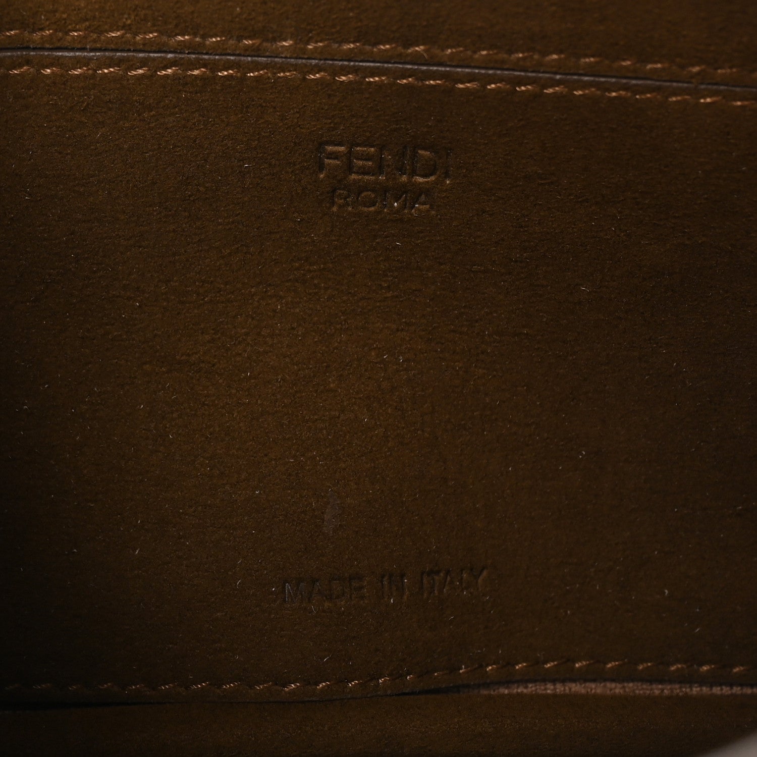 Fendi Technical Fabric FF Midi Chain Baguette Sand 6 of 10