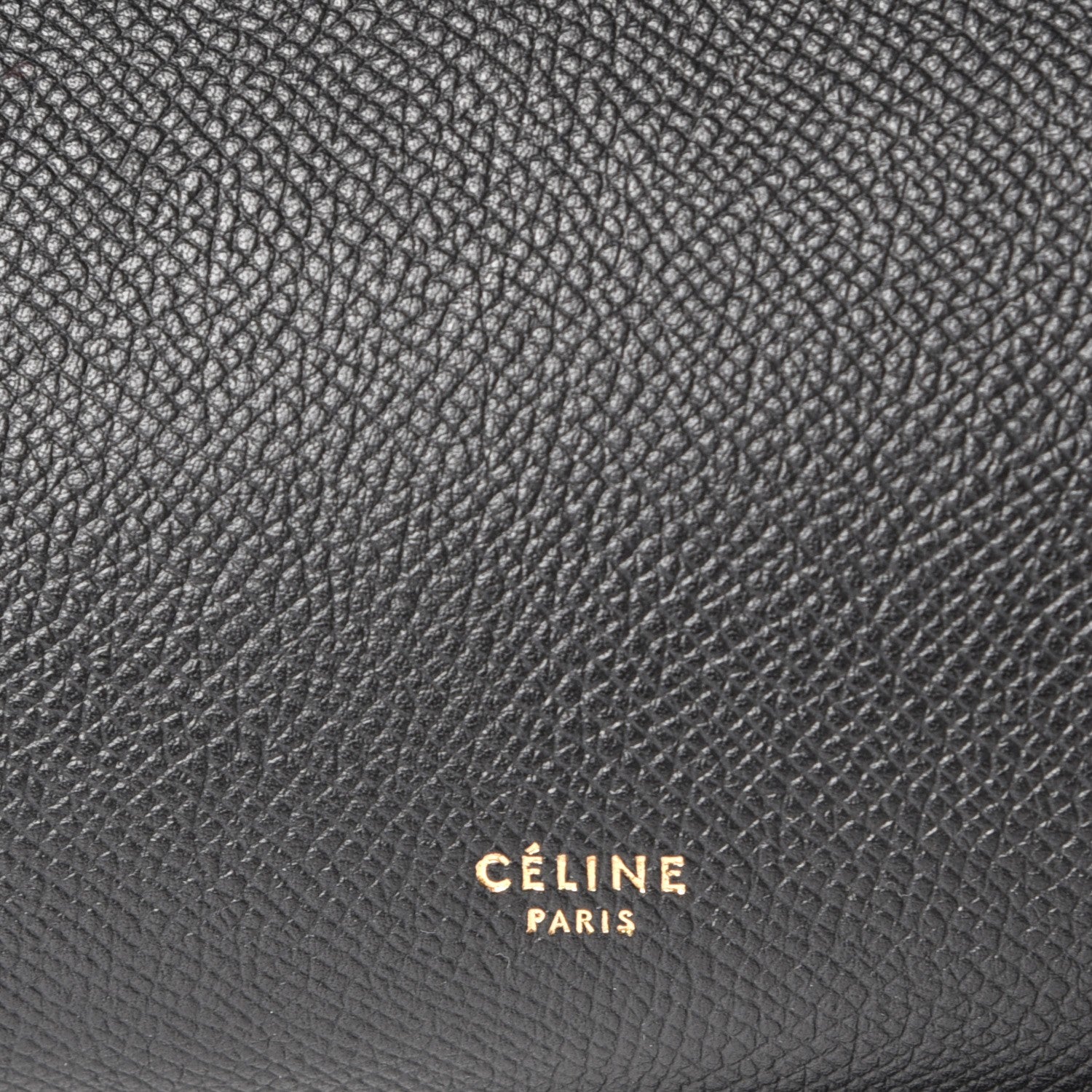 Celine Grained Calfskin Mini Belt Bag Black 6 of 8