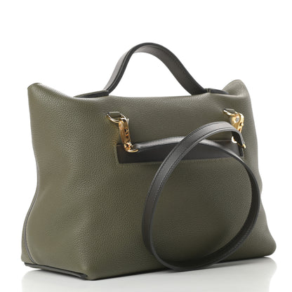 Hermes Taurillon Maurice 24/24 29 Vert Olive Ver Bronze 3 of 11