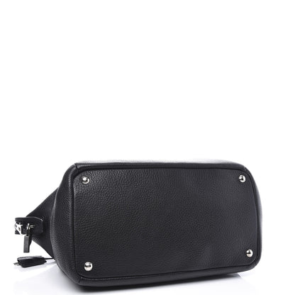 Prada Vitello Daino Shopping Tote Black 3 of 11
