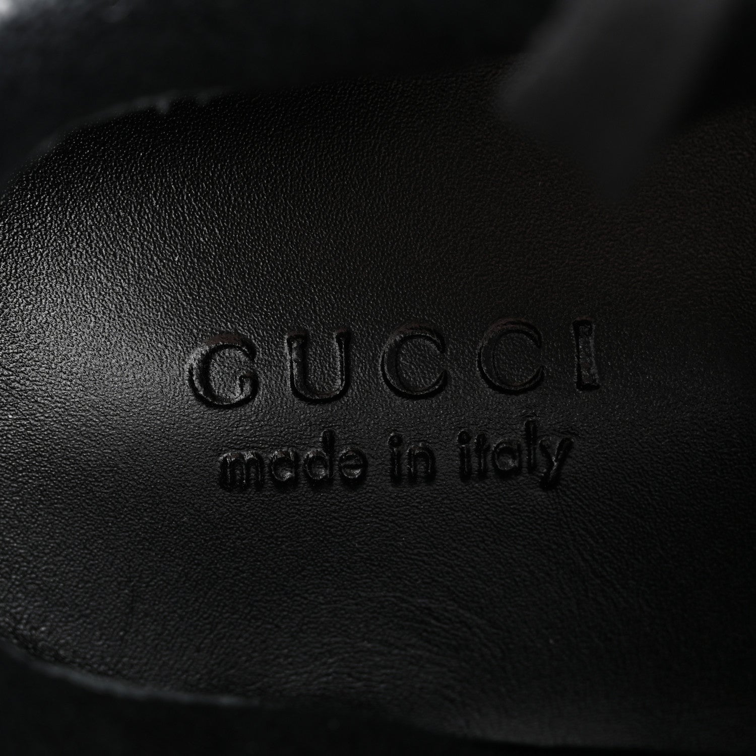 Gucci Calfskin Nylon GG Monogram Calfskin Web Mens Screener Sneakers 8.5 Black 9 of 10