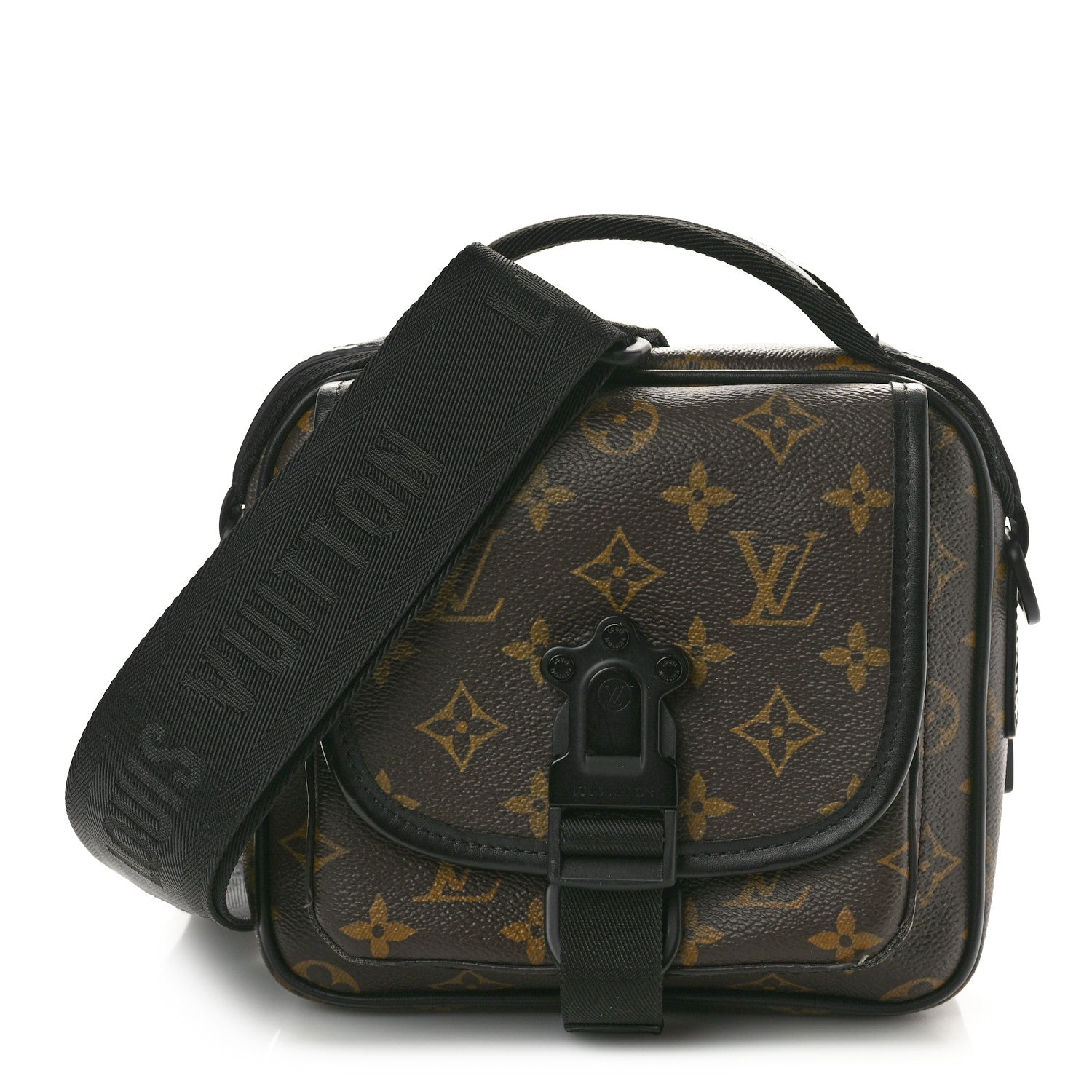 Louis Vuitton Monogram Macassar Quest Messenger 1 of 9