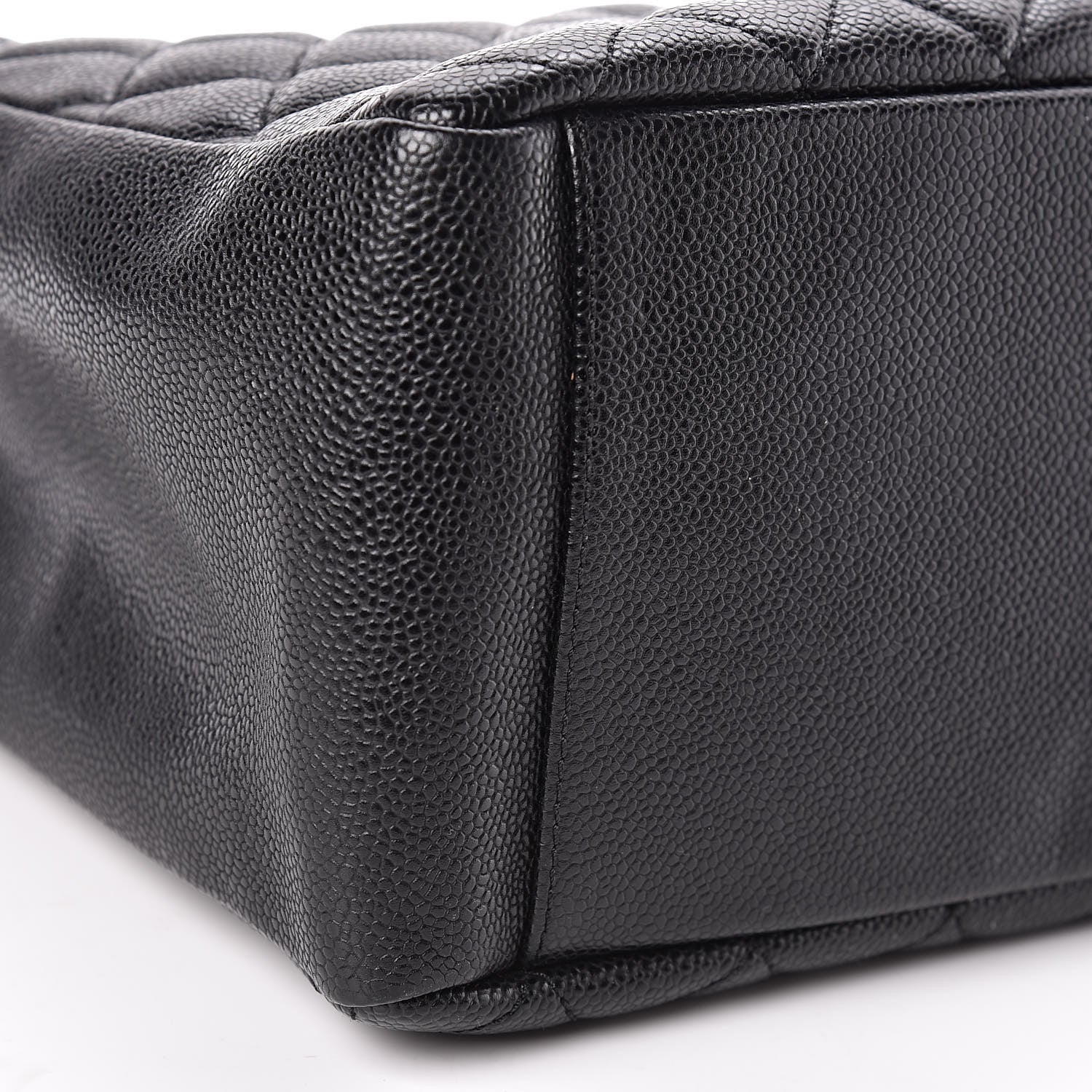 Chanel Caviar Quilted Grand Shopping Tote GST Black 8 of 10