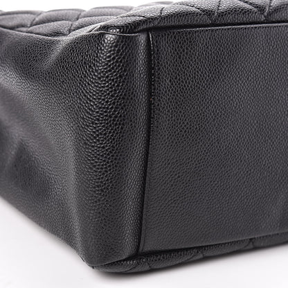 Chanel Caviar Quilted Grand Shopping Tote GST Black 8 of 10