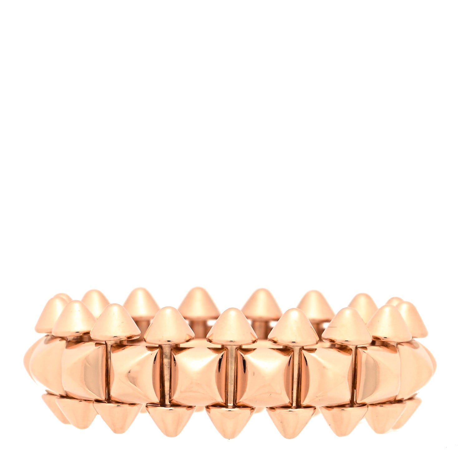 Cartier 18K Pink Gold MM Clash De Cartier Ring 54 7 1 of 4