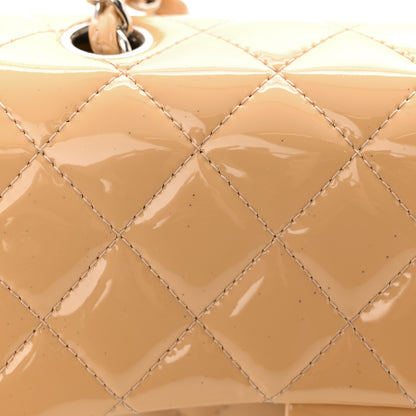Chanel Patent Calfskin Quilted Mini Rectangular Flap Beige 13 of 13