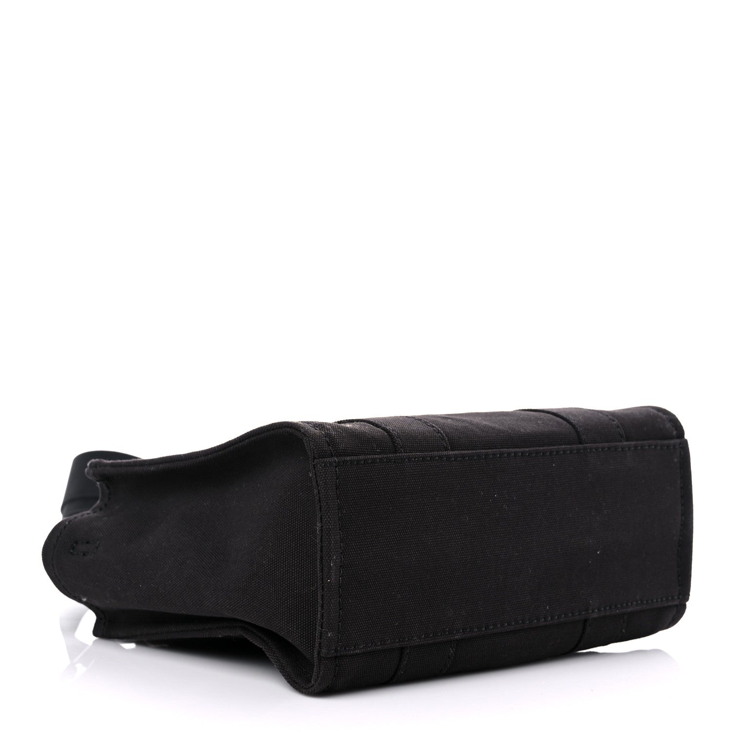 Marc Jacobs Cotton Canvas Mini The Traveler Tote Bag Black 4 of 10