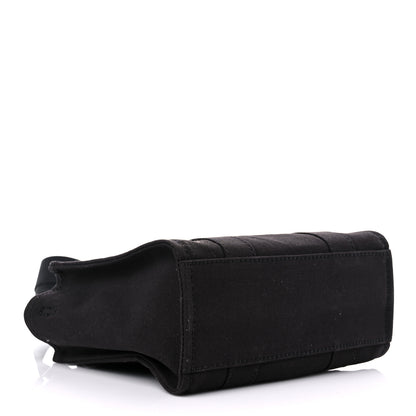 Marc Jacobs Cotton Canvas Mini The Traveler Tote Bag Black 4 of 10
