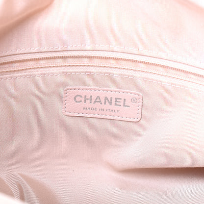 Chanel Canvas Cruise Print Tote Pink White Black 6 of 9