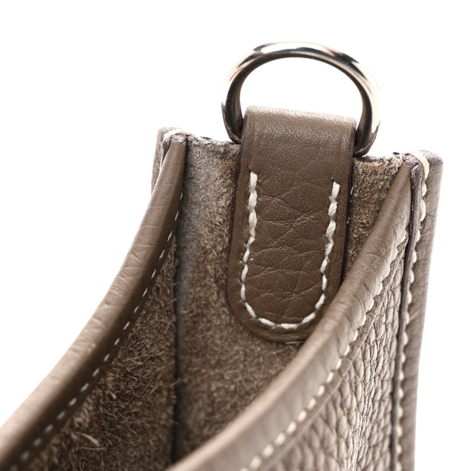 Hermes Taurillon Clemence Evelyne TPM Etoupe 11 of 12
