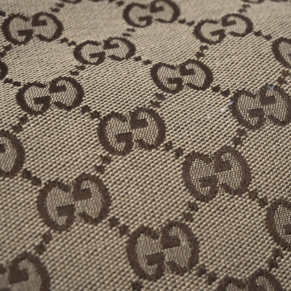 Gucci GG Monogram Web Large Giglio Tote Beige Brown 12 of 12