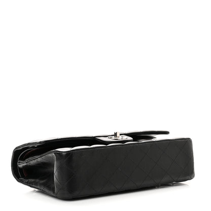 Chanel Lambskin Quilted Medium Double Flap Black 4 of 10