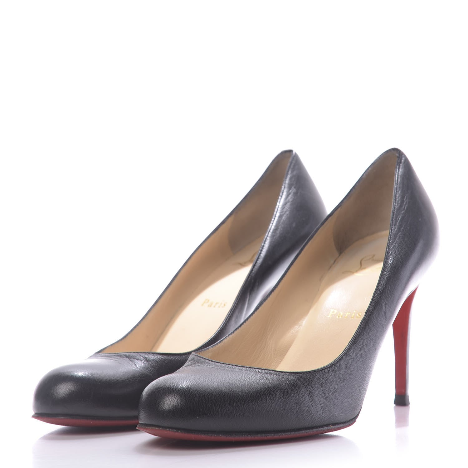 Christian Louboutin Kid Simple 85 Pumps 40.5 Black 3 of 11
