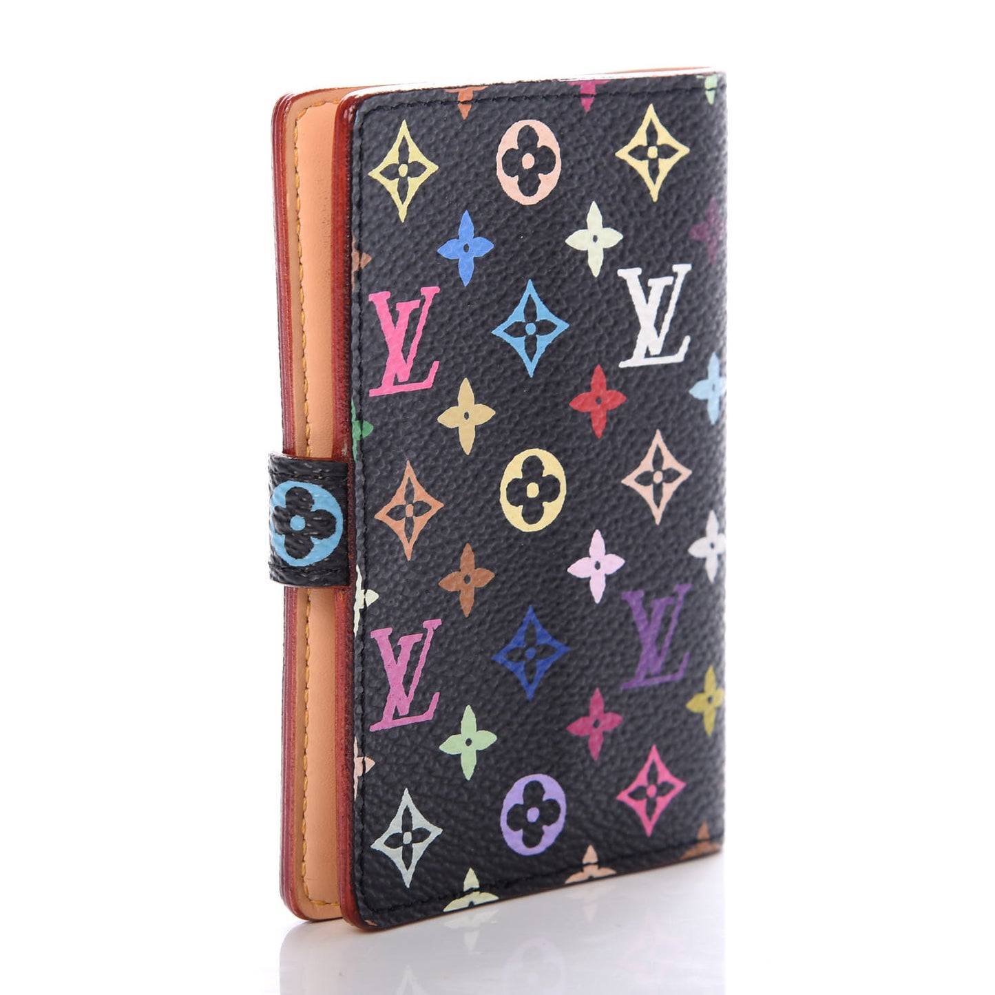 Monogram Multicolor Carnet de Bal Mini Agenda Cover Black
