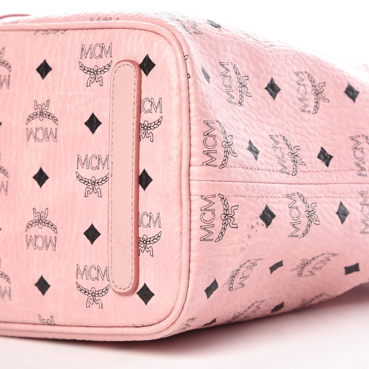 MCM Visetos Medium Liz Reversible Shopper Tote Soft Pink 13 of 18