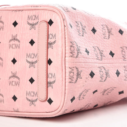 MCM Visetos Medium Liz Reversible Shopper Tote Soft Pink 13 of 18