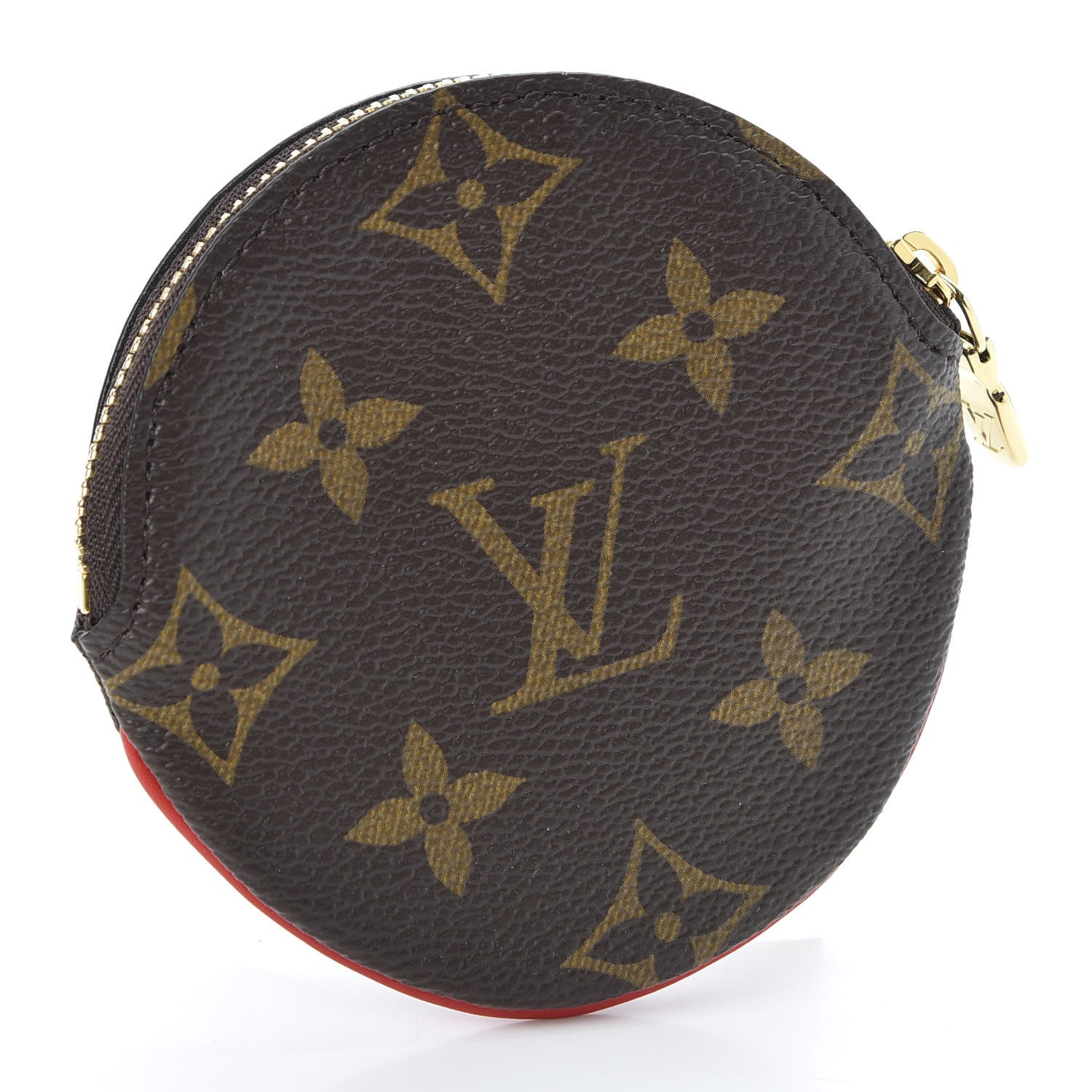 Louis Vuitton Monogram 2020 Christmas Animation Bumper Cars Round Coin Purse Coquelicot 2 of 7