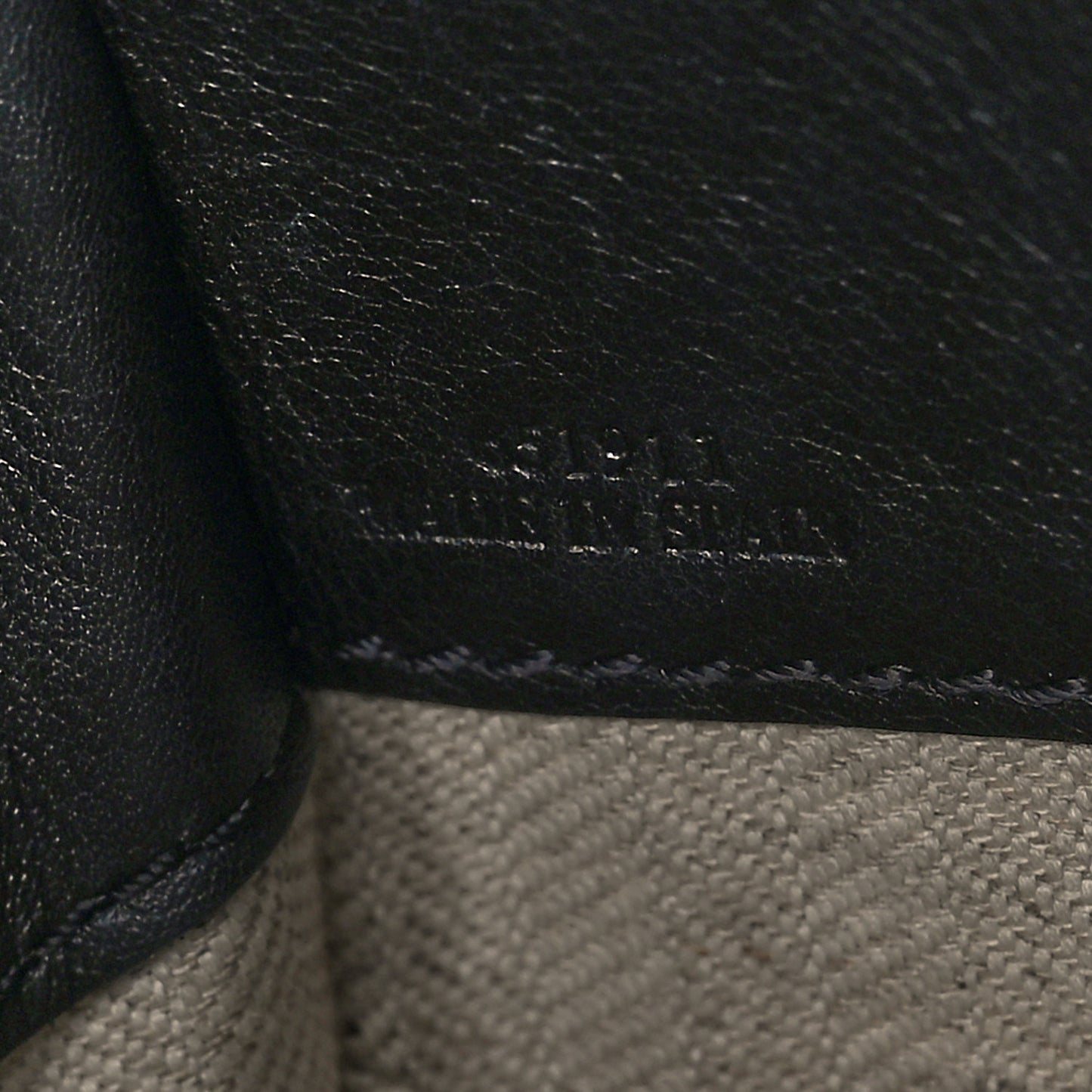 Calfskin Mini Hammock Shoulder Bag Black