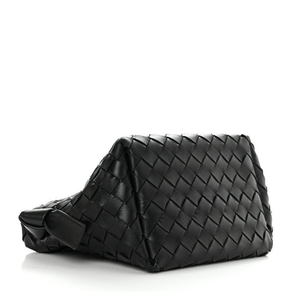 Bottega Veneta Nappa Intrecciato Tie Shoulder Bag Black 5 of 9