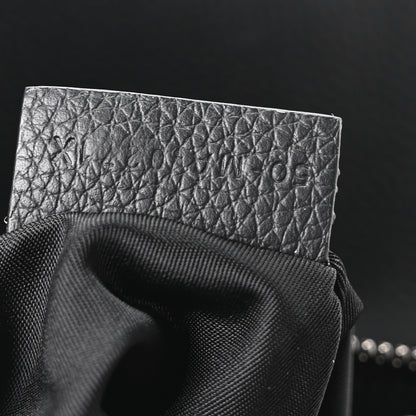 Christian Dior X SACAI Grained Calfskin Technical Fabric Mens Saddle Bag Black 7 of 10