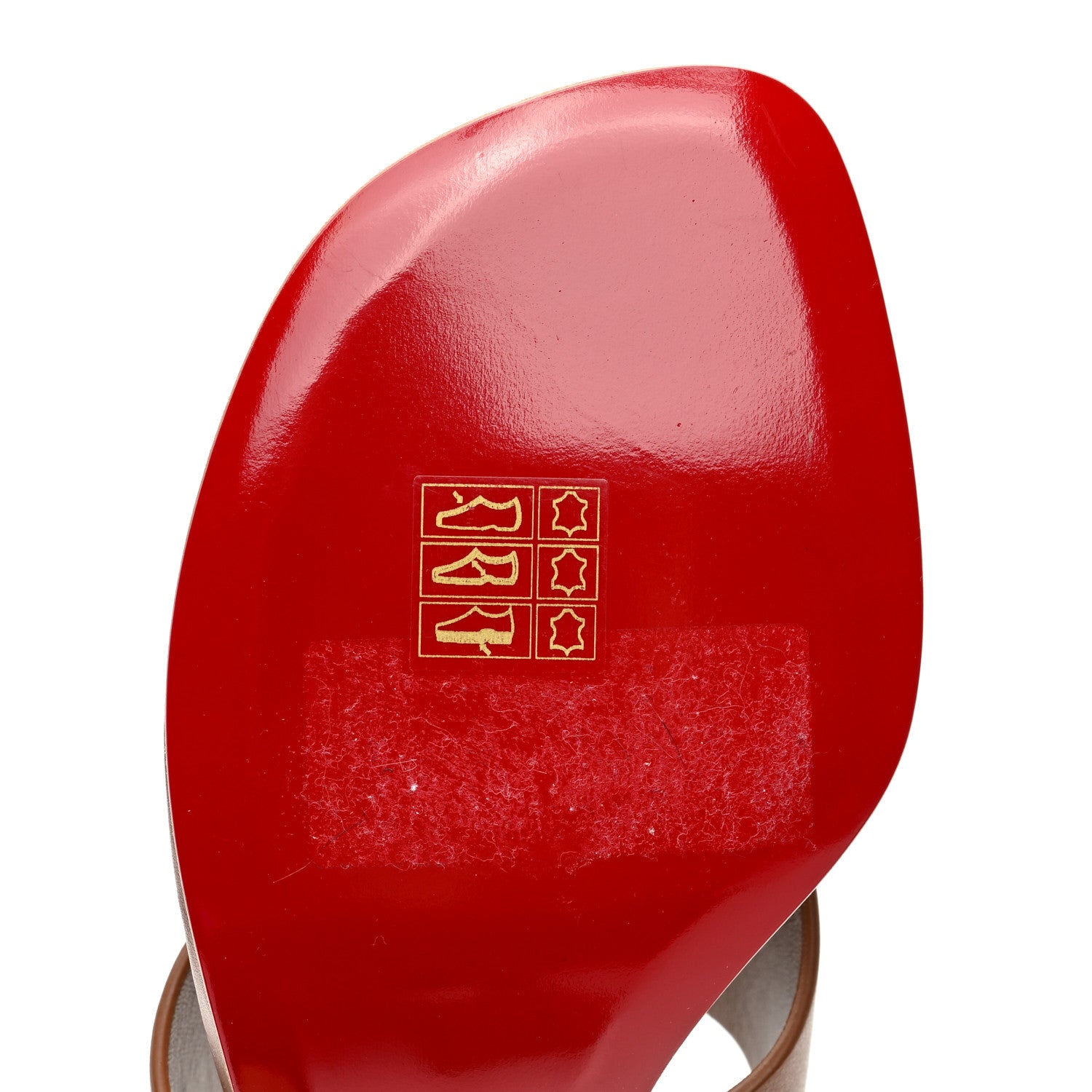 Christian Louboutin Calfskin CL Tongamule 55 Mule 37 Black 8 of 9