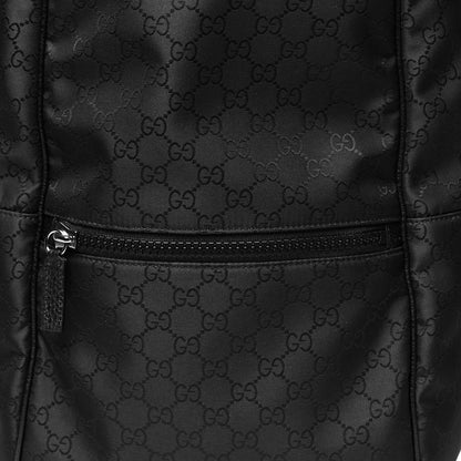 Gucci Nylon Monogram Slim Backpack Black 8 of 10