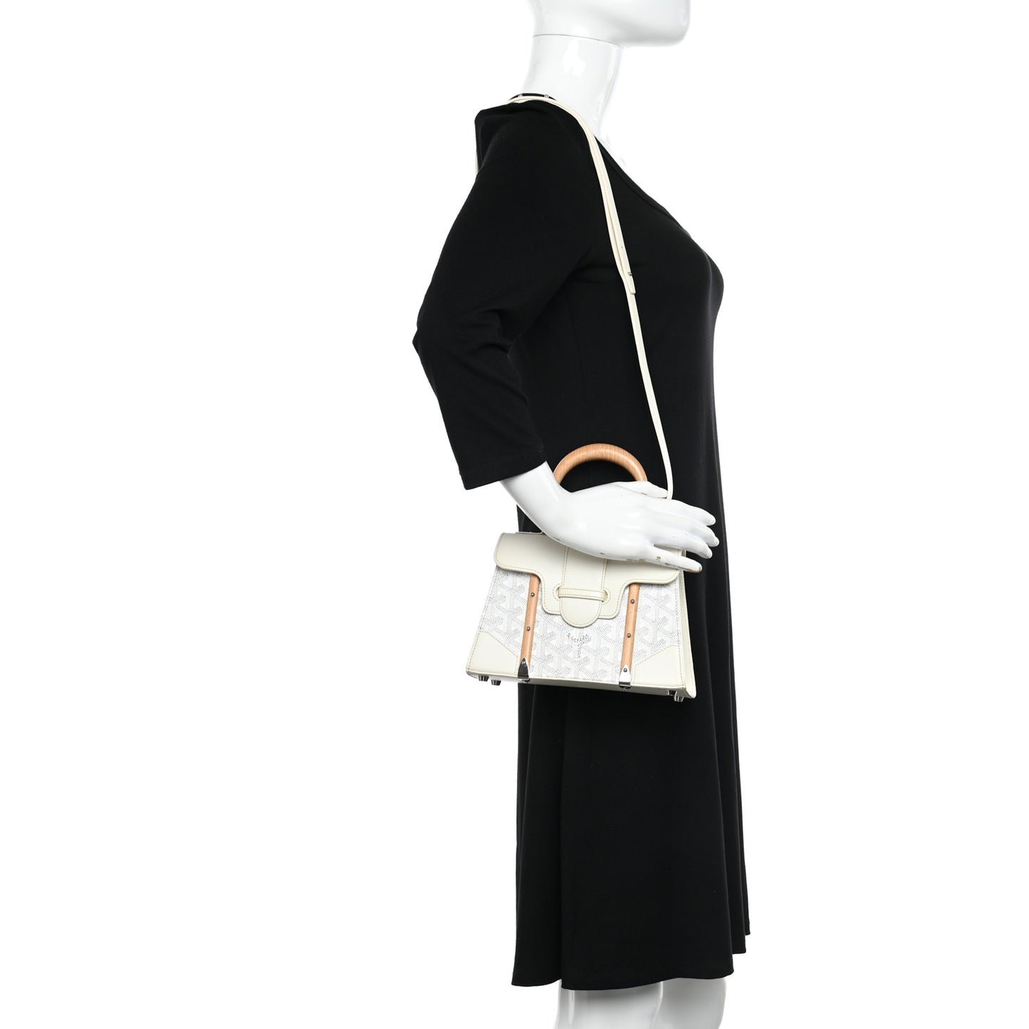 Goyardine Saigon PM White