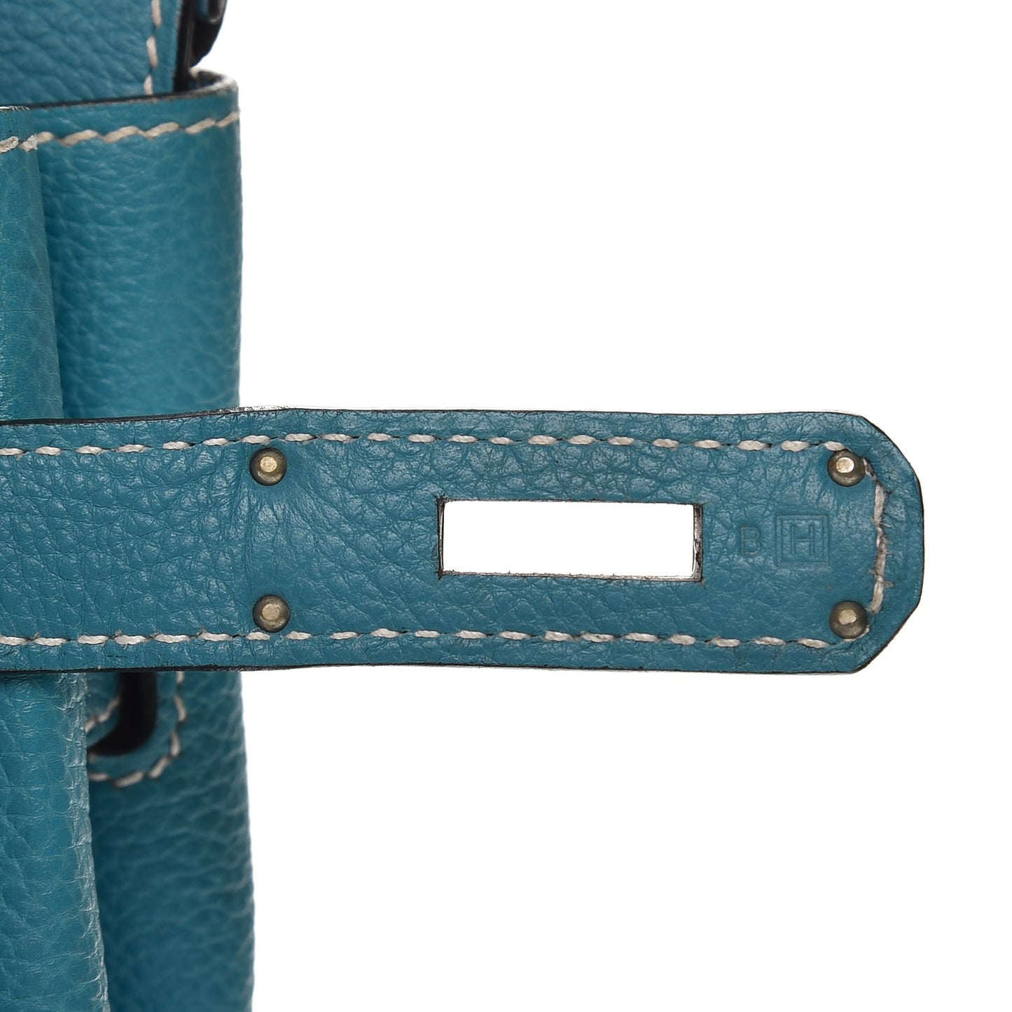 Togo Birkin 35 Blue Jean