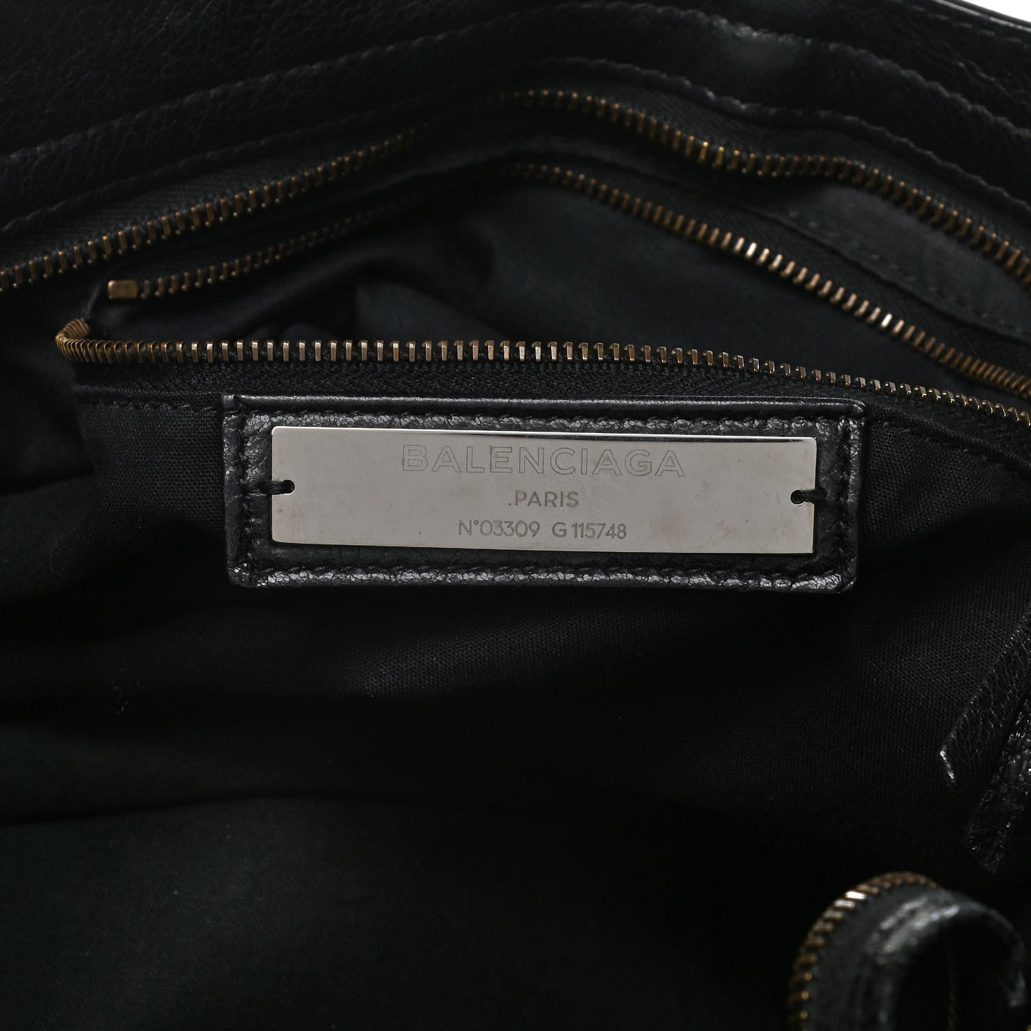 Balenciaga Agneau Classic Hardware City Black 11 of 15