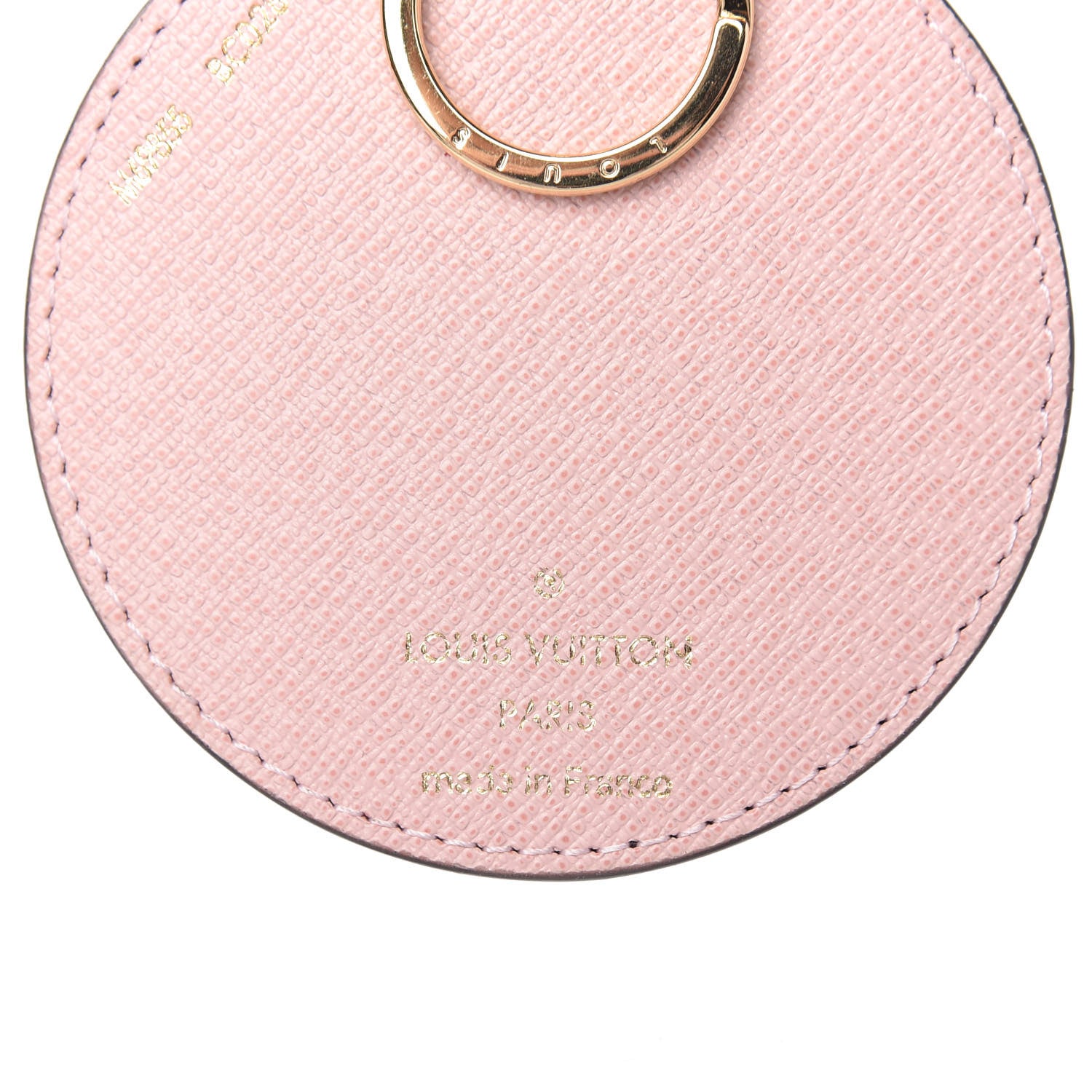Louis Vuitton Monogram 2020 Christmas Animation Big Wheel Bag Charm Key Ring Rose Ballerine 3 of 4