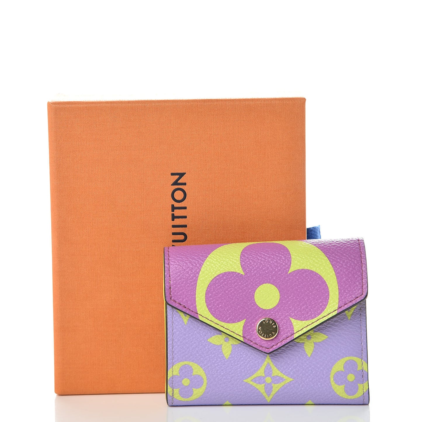 Monogram Giant Zoe Wallet Pink Lilac