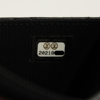 Chanel Lambskin Quilted Wallet On Chain WOC Black 8 of 8