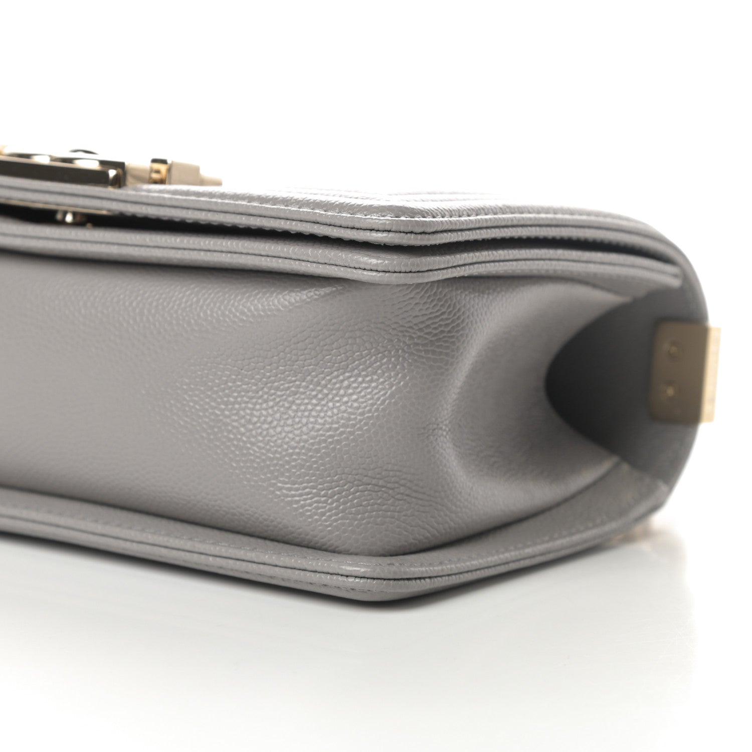Chanel Caviar Quilted Small Boy Flap Grey 10 of 11