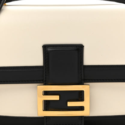 Fendi Nappa Apolo Bi-Color Chain Baguette Uovo Black 9 of 12