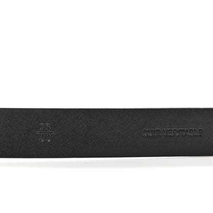 Chanel Calfskin Crystal CC Vendome Belt 85 34 Black 4 of 7