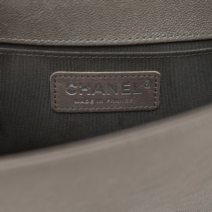 Chanel Caviar Quilted Small Boy Flap Grey 6 of 14